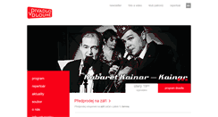 Desktop Screenshot of divadlovdlouhe.cz